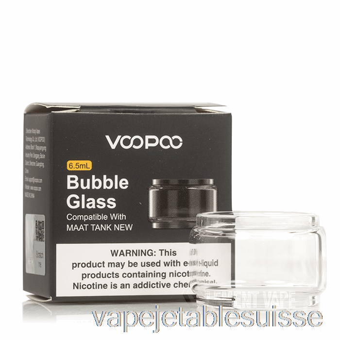 Vape Suisse Voopoo Maat Verre De Remplacement 5ml Verre Droit